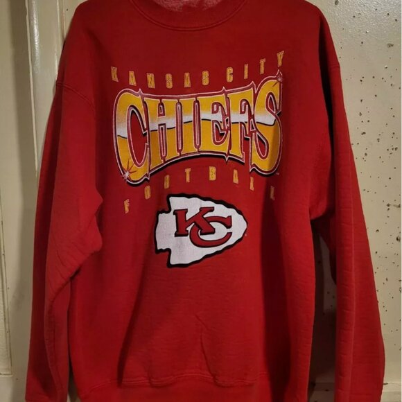 Kansas City Chiefs Football Sweatshirt Kansas City Chiefs Shirt KC Chiefs Shirt - Picture 2 of 3